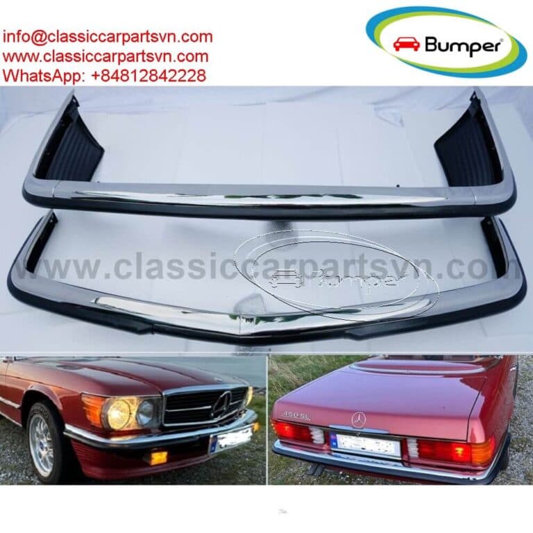 Mercedes R107 C107 W107 EU Style SL/SLC (1971-1989) Bumpers - Image 1